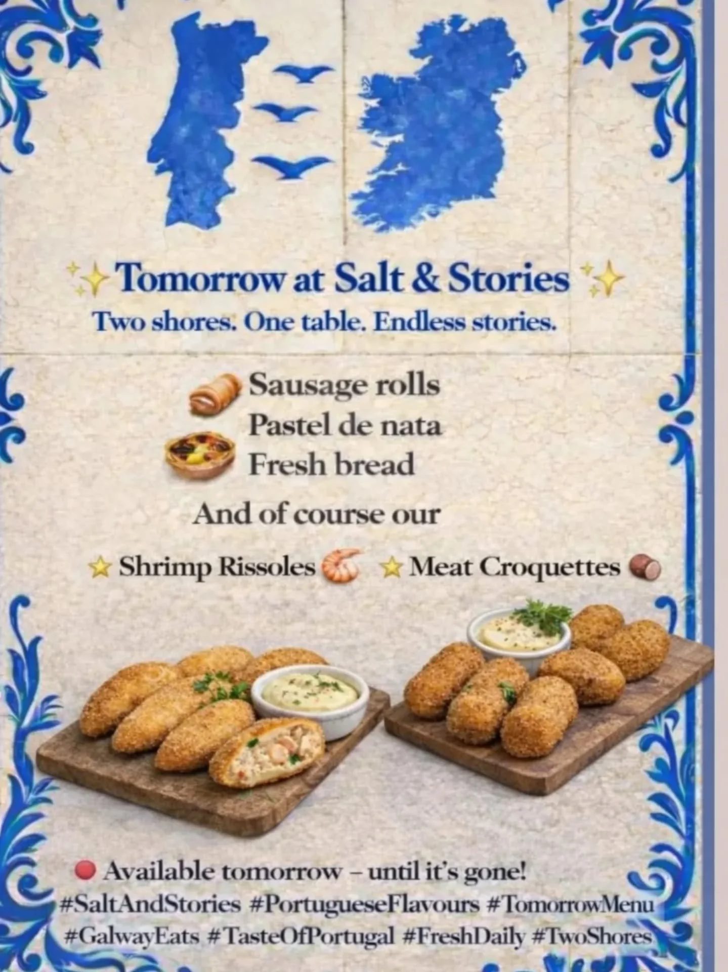 We are back tomorrow 
📍 Open from 8.30am to 5.30pm
Come over for a visit