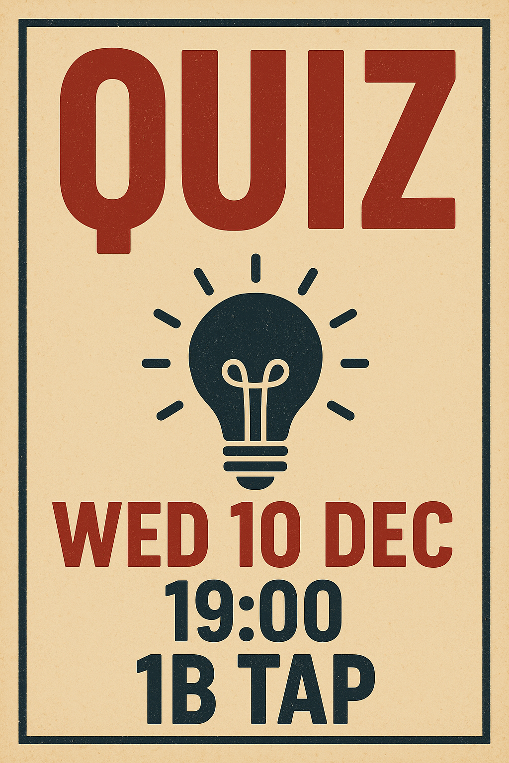 1b Tap Quiz