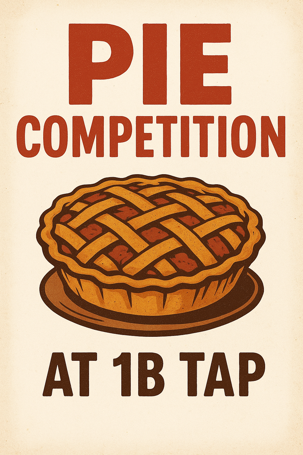Pie Competition