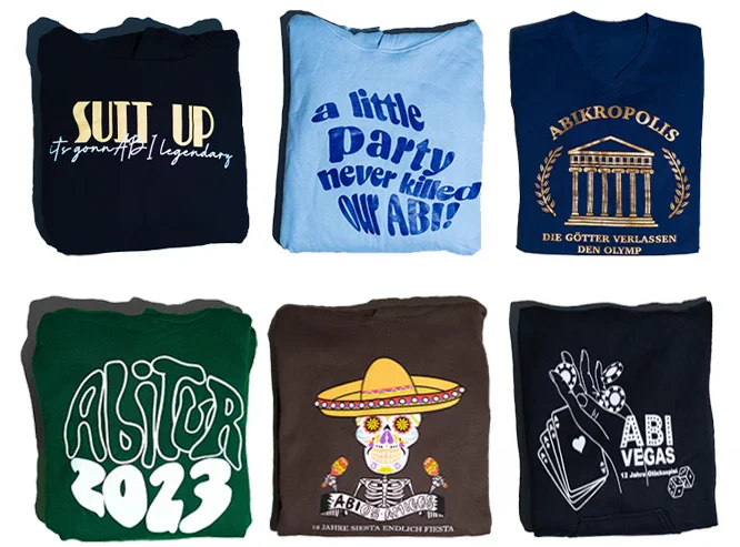 Abimotto-Motive: Kreative Designs für Pullis, Shirts &amp; Zeitungen