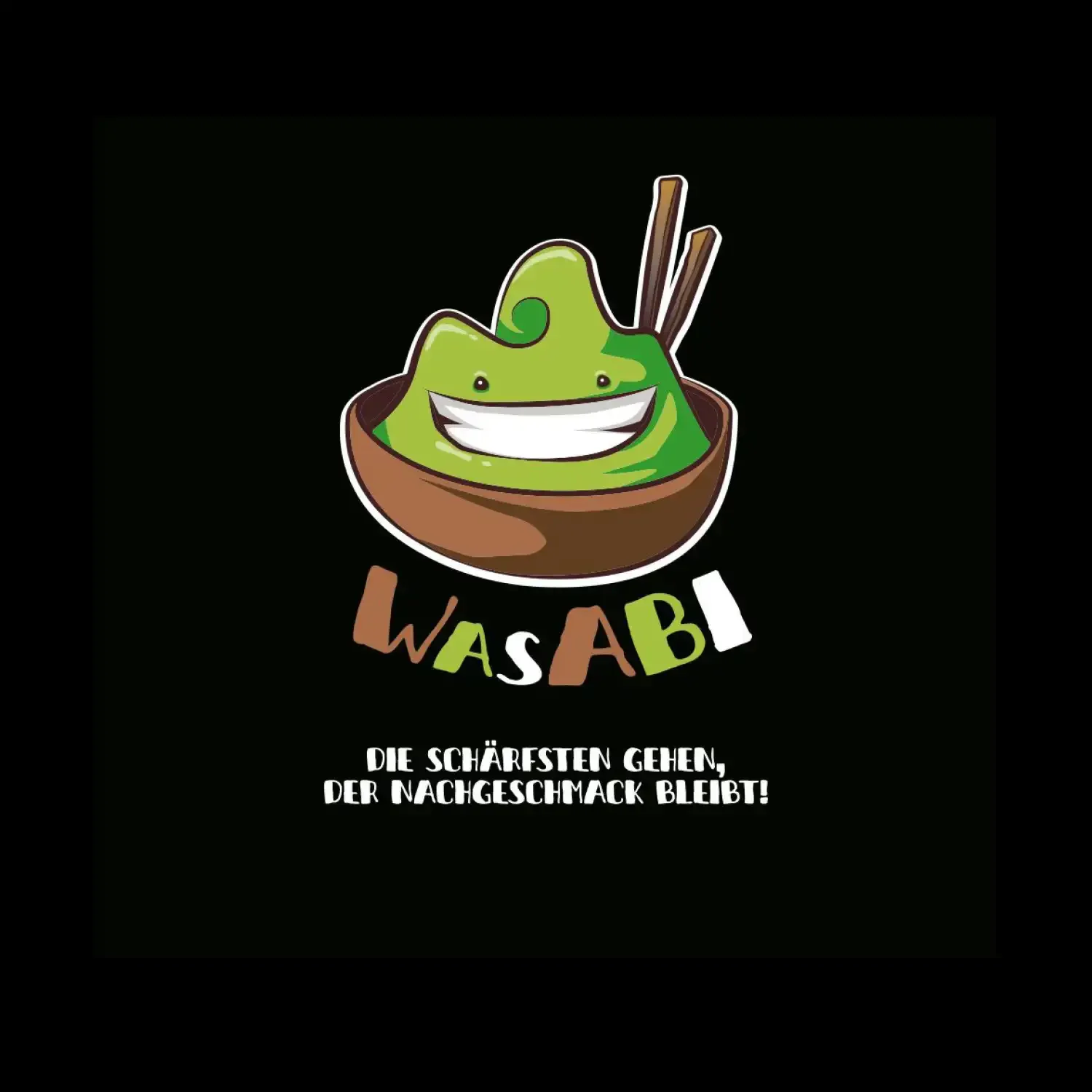  bunt & auffällig Wasabi