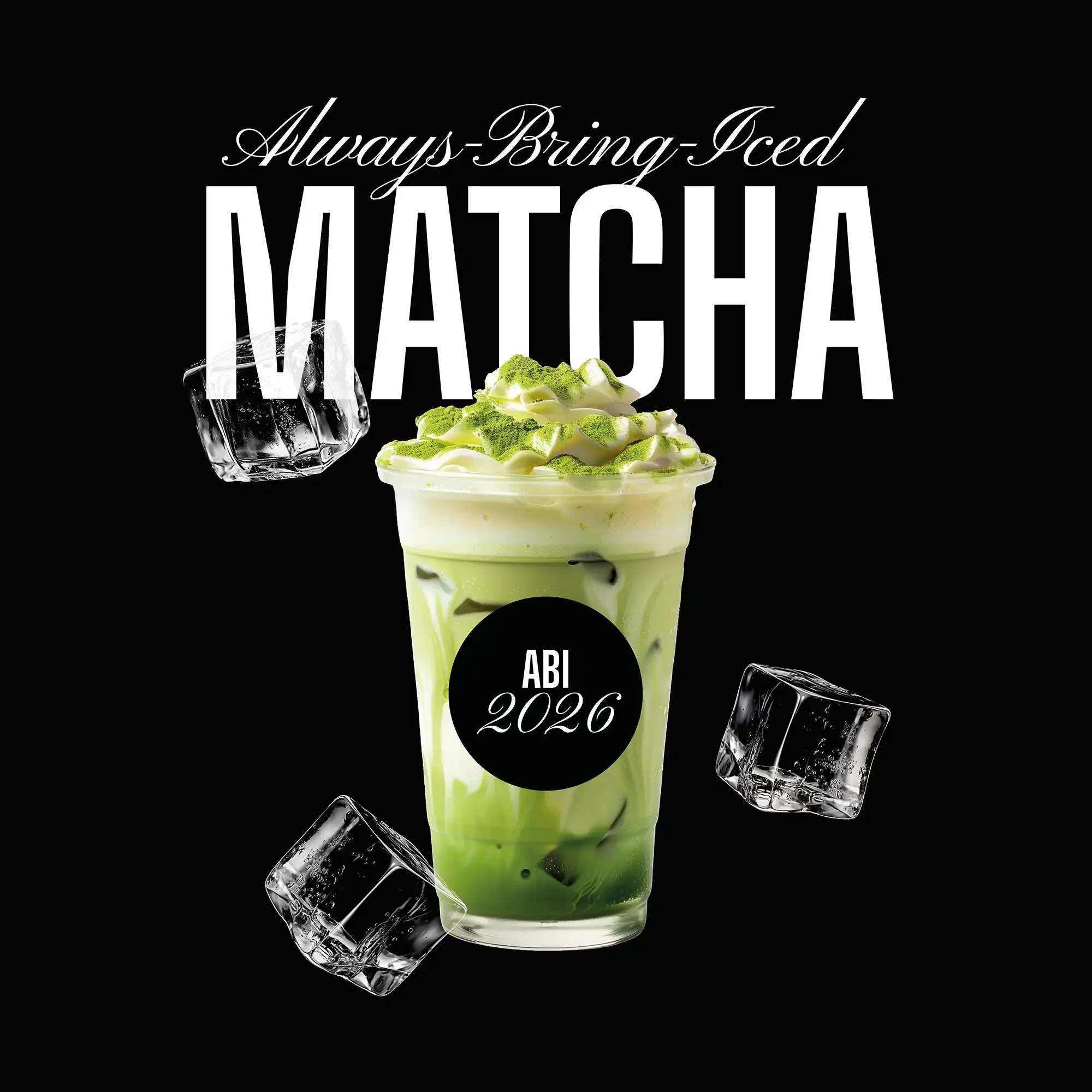  bunt & auffällig, elegant Matcha