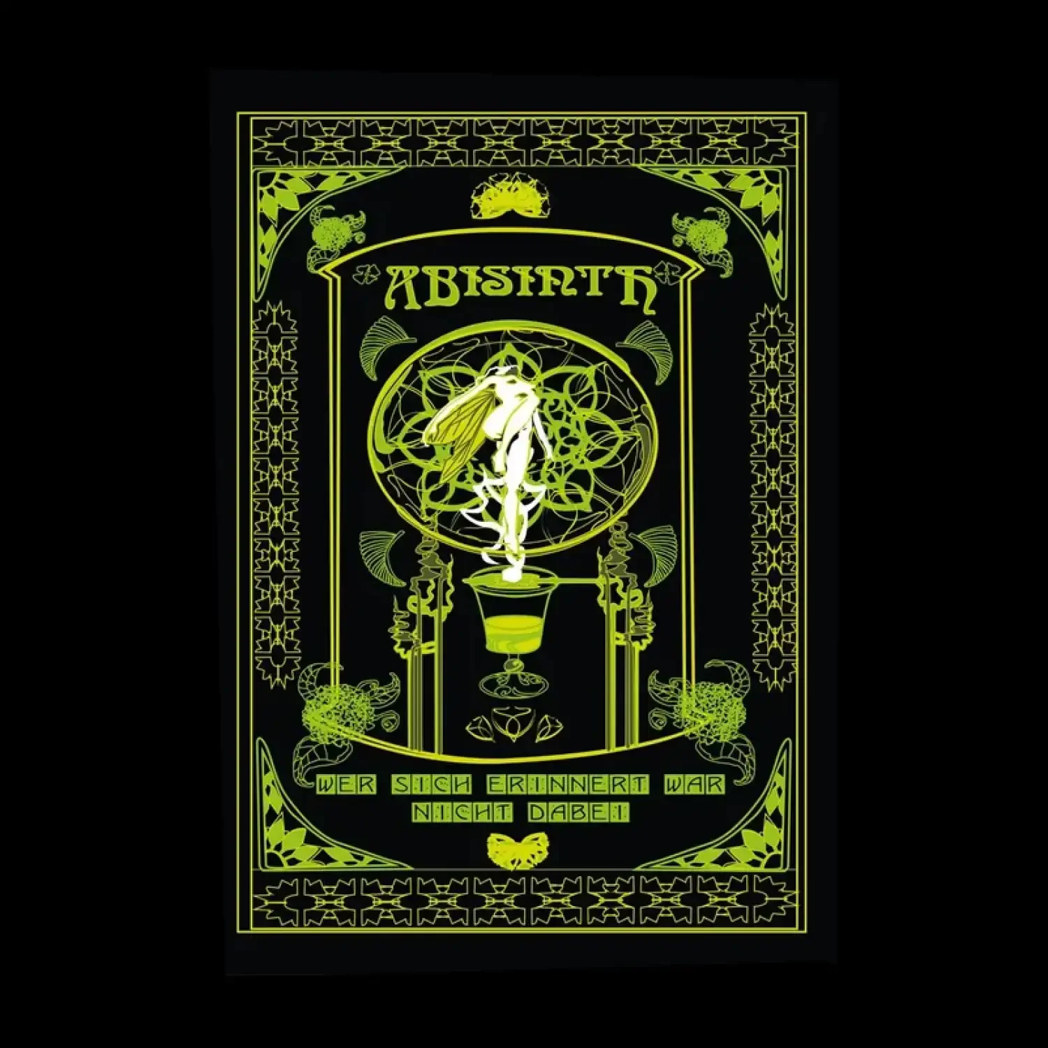  bunt & auffällig Abisinth