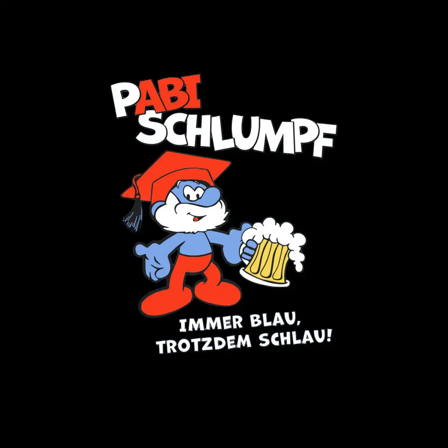  bunt & auffällig Pabi Schlumpf