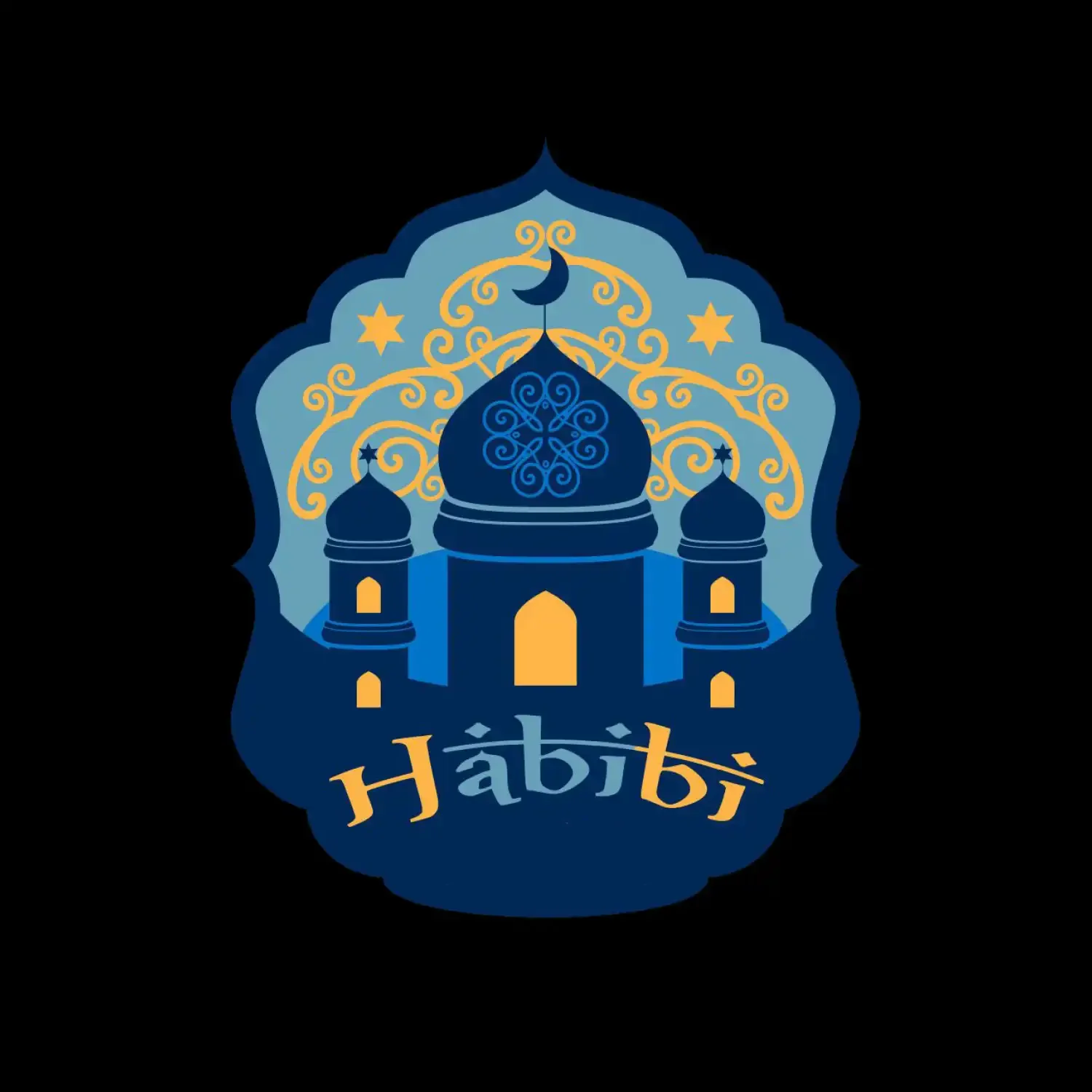  bunt & auffällig Habibi Hab Abi