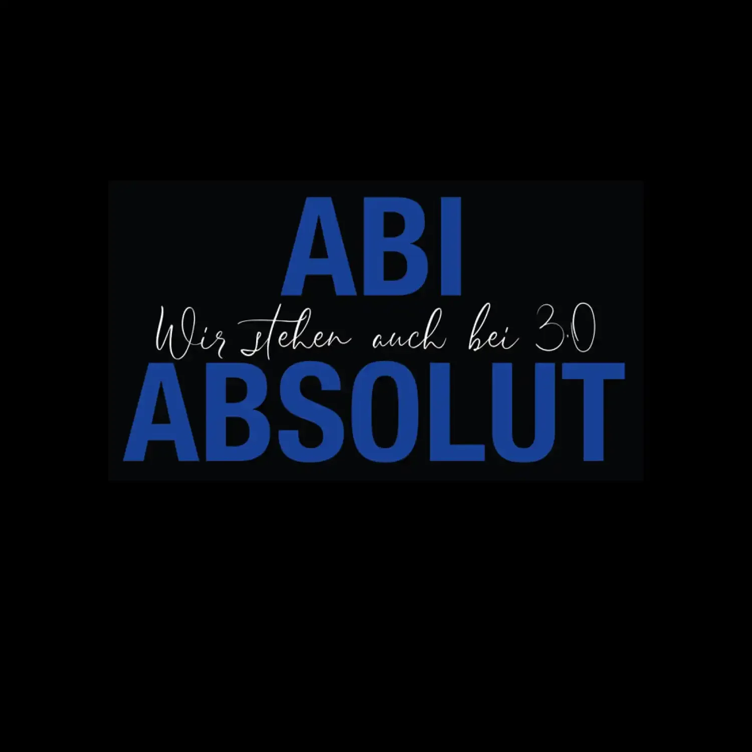  bunt & auffällig Abisolut