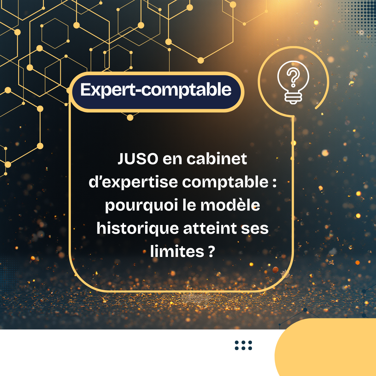 JUSO en cabinet d’expertise comptable : pourquoi le modèle historique atteint ses limites