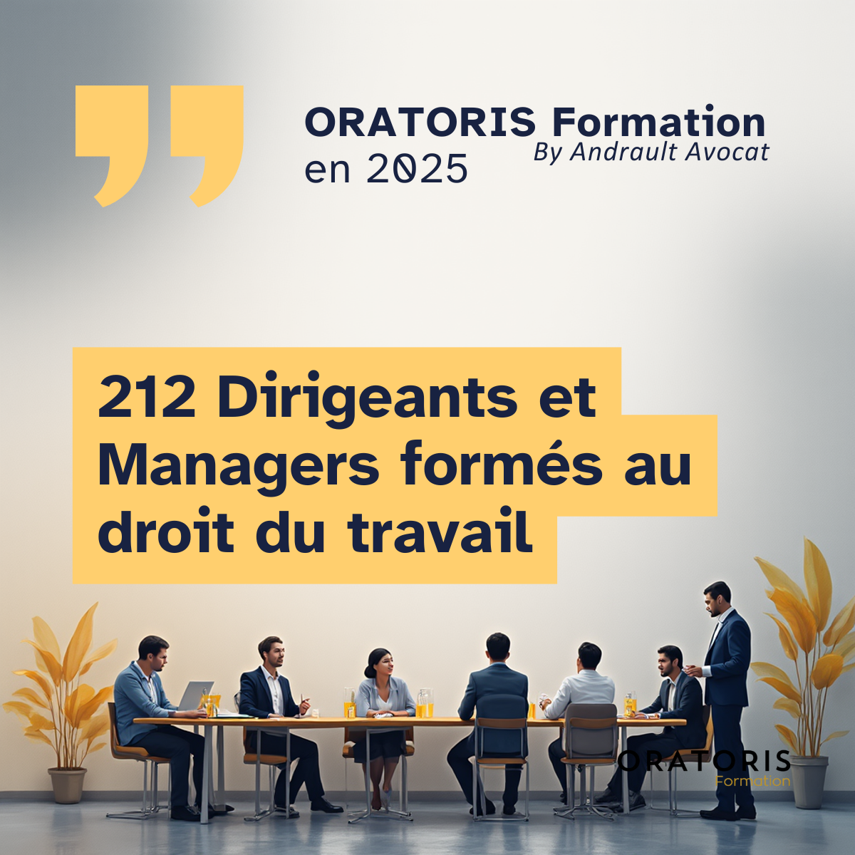 ORATORIS Formation - Dirigeant - droit du travail