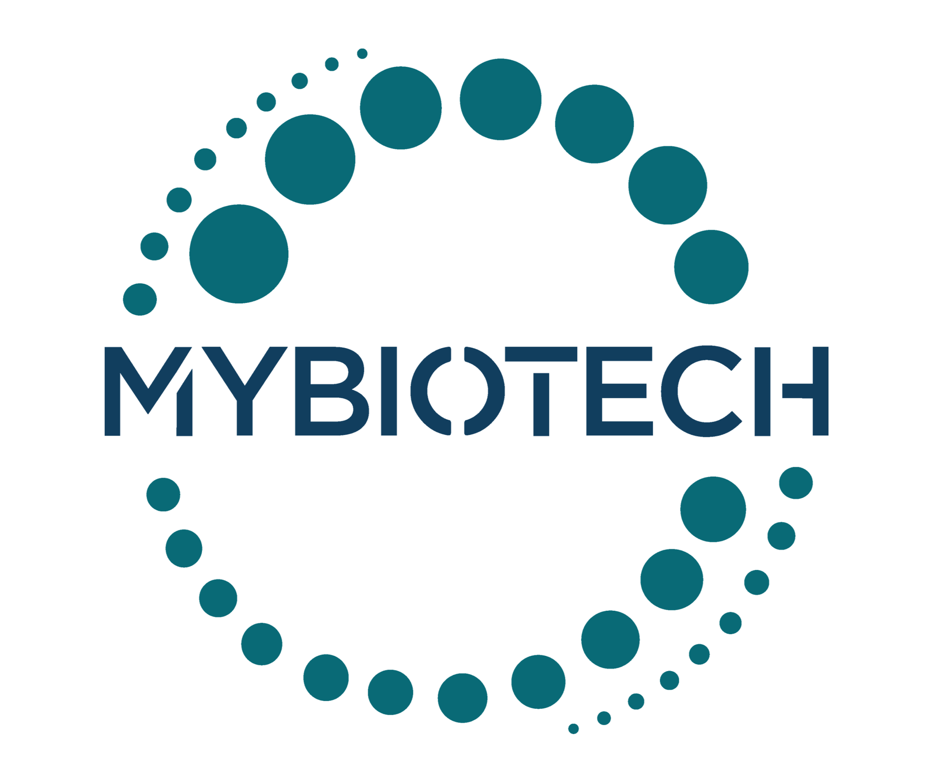 MyBiotech logo with a checkmark inside a shield and the text 'MyBiotech' below.