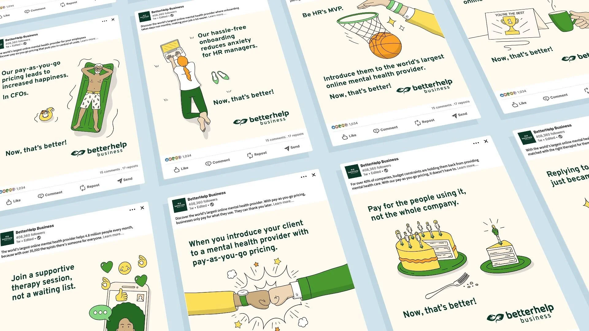 Betterhelp Campaign Media assets