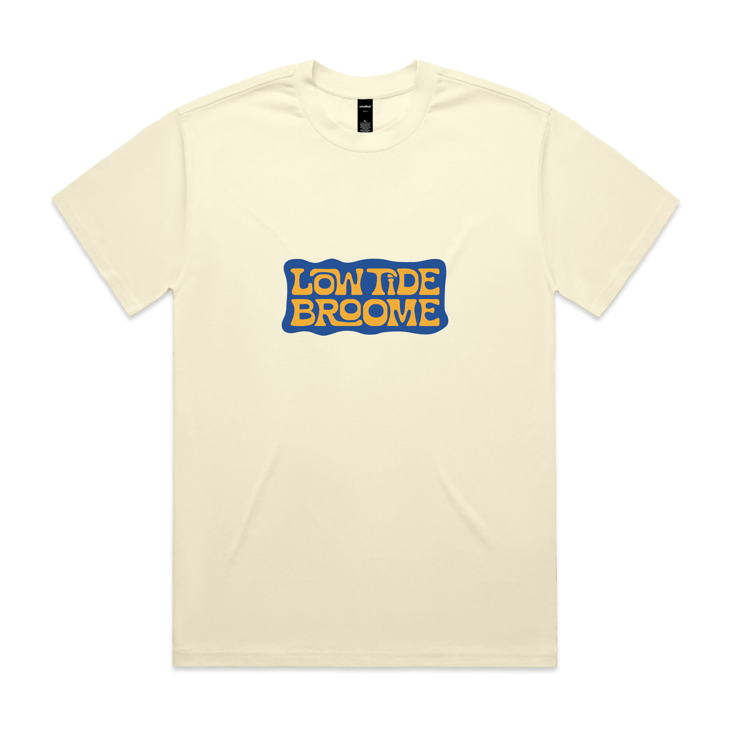 Cable Beach Tee Butter Front.png