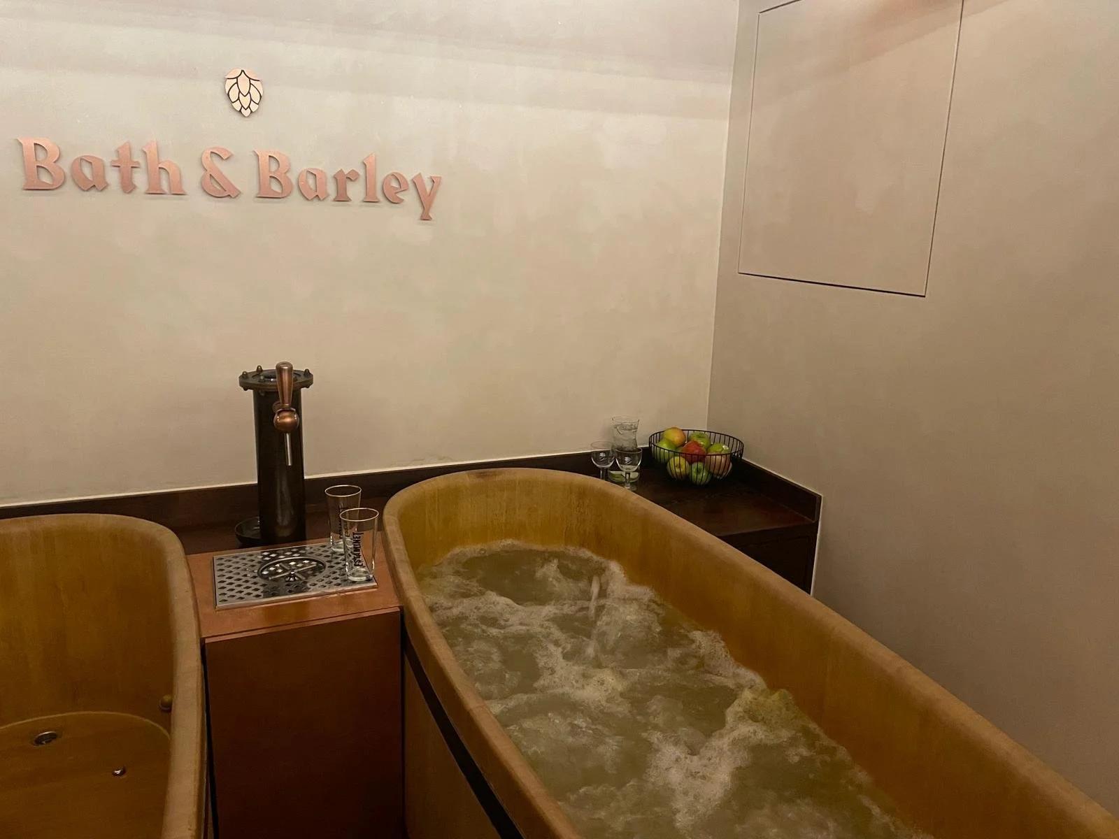 Bath and Barley - Belgian beer spa