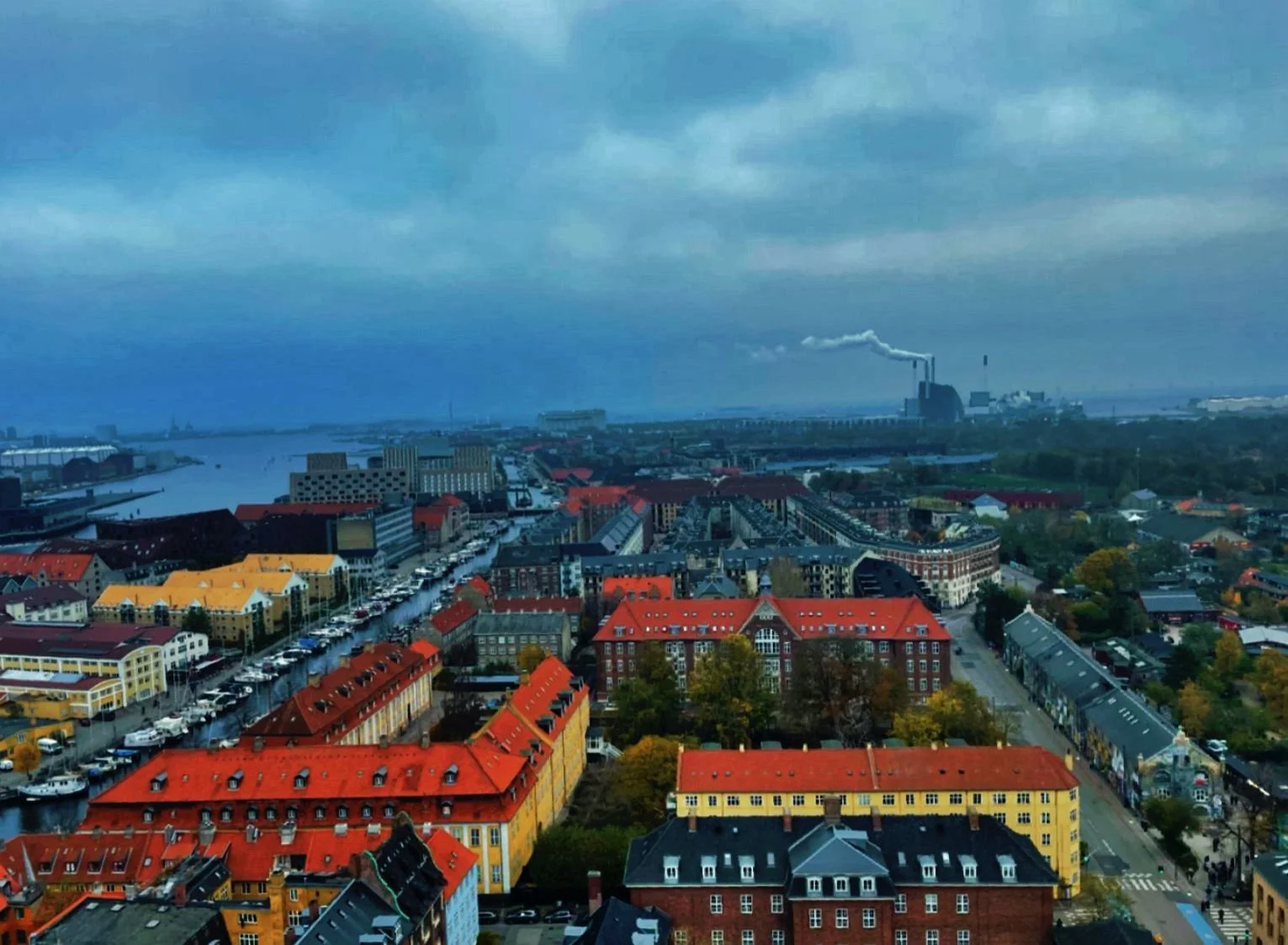 Copenhagen from above