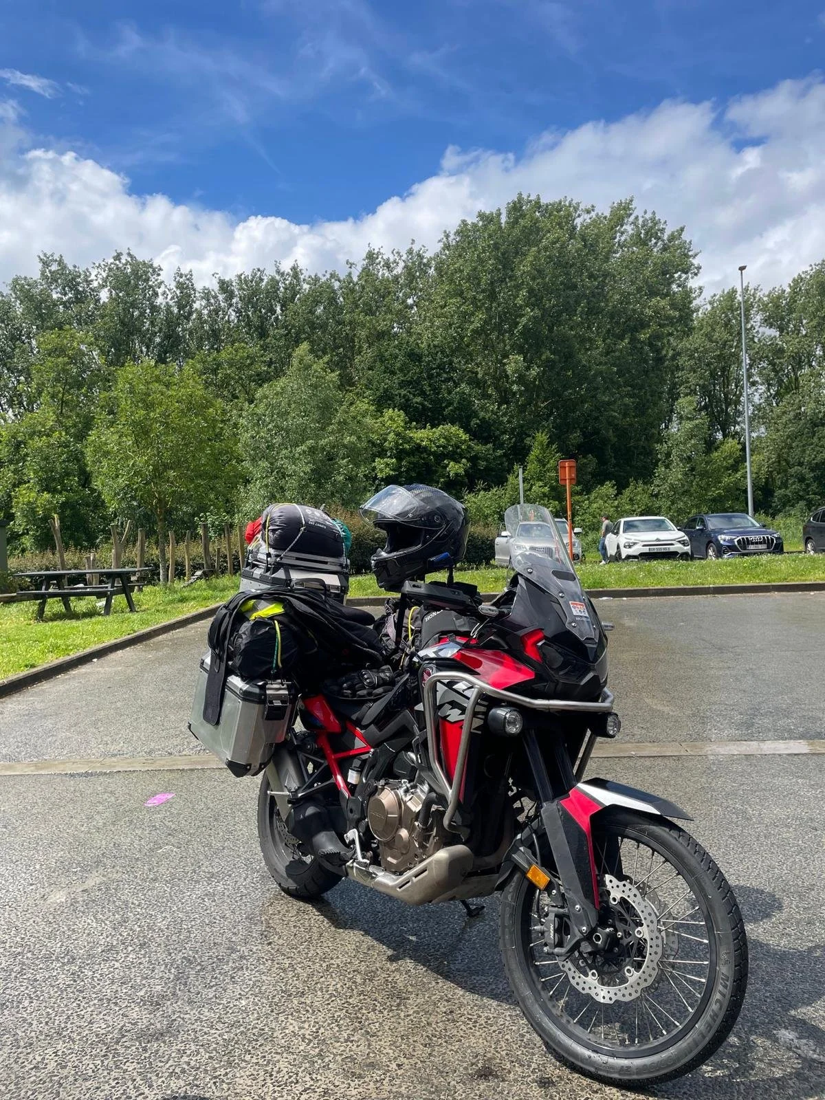 Motorcycle Camping Through Europe