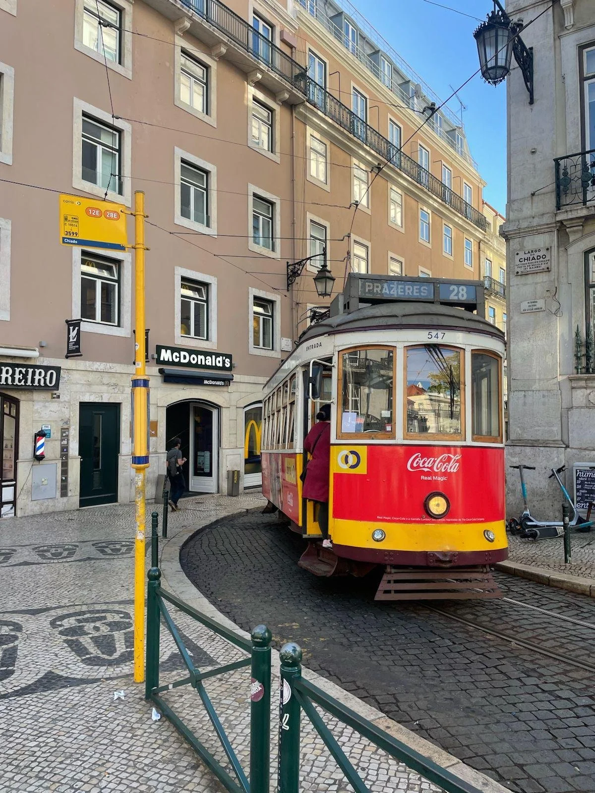 Tram 28 (a must-do for anyone visiting Lisbon!