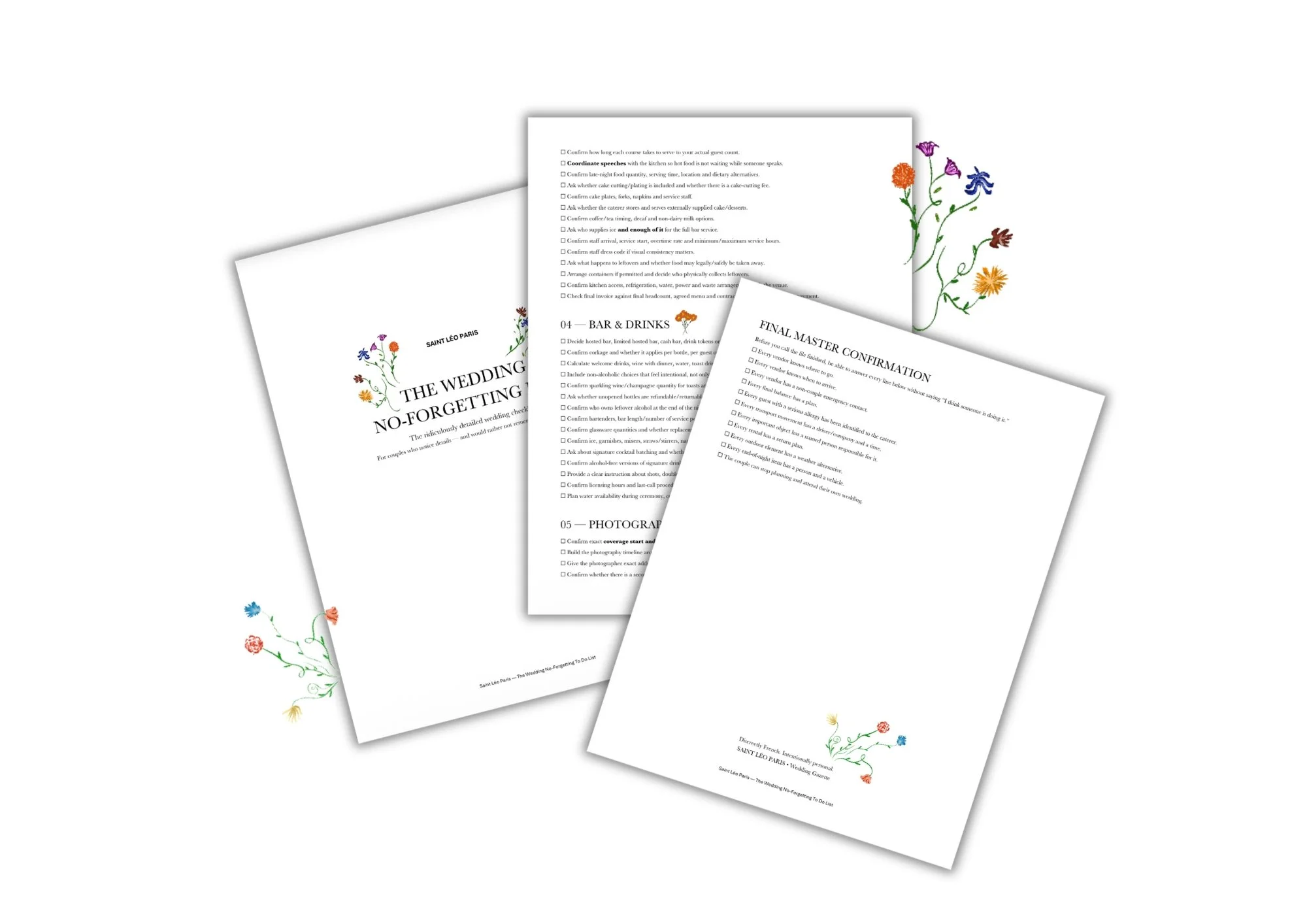 The Ultimate Wedding Planning Checklist, Complete 18-Page Wedding To-Do List