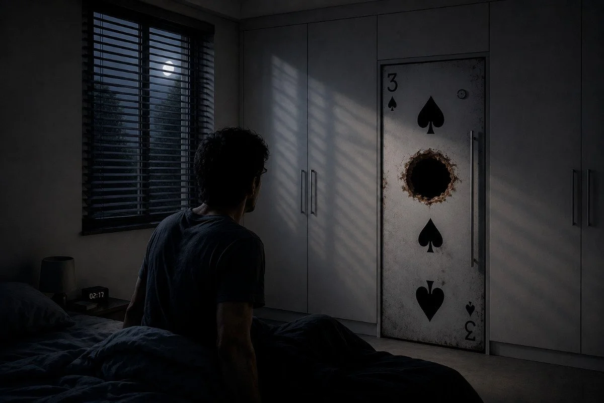 111 THAT'S WHERE IT GOT OUT 
Walker has a nightmare about the illlness.