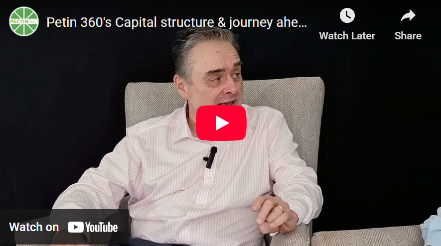 Video: Petin 360's Capital structure &amp; journey ahead | Our CEO Martin Kaderavek