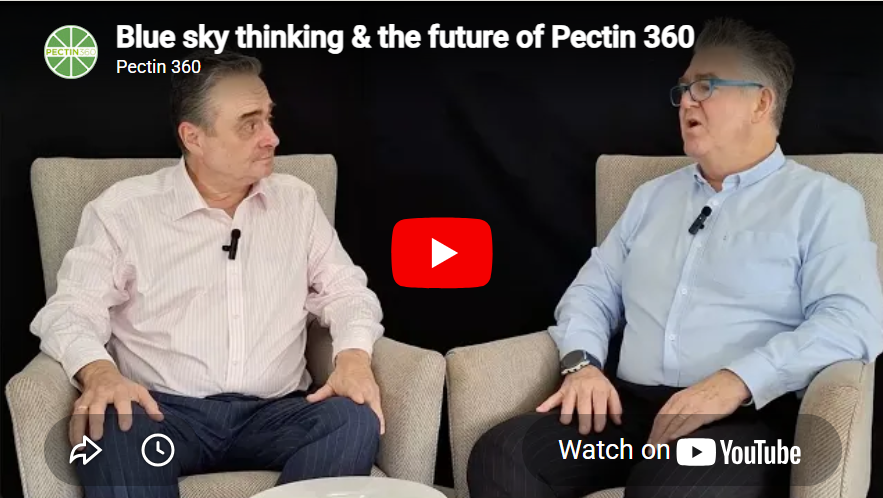 Video: Blue sky thinking &amp; the future of Pectin 360