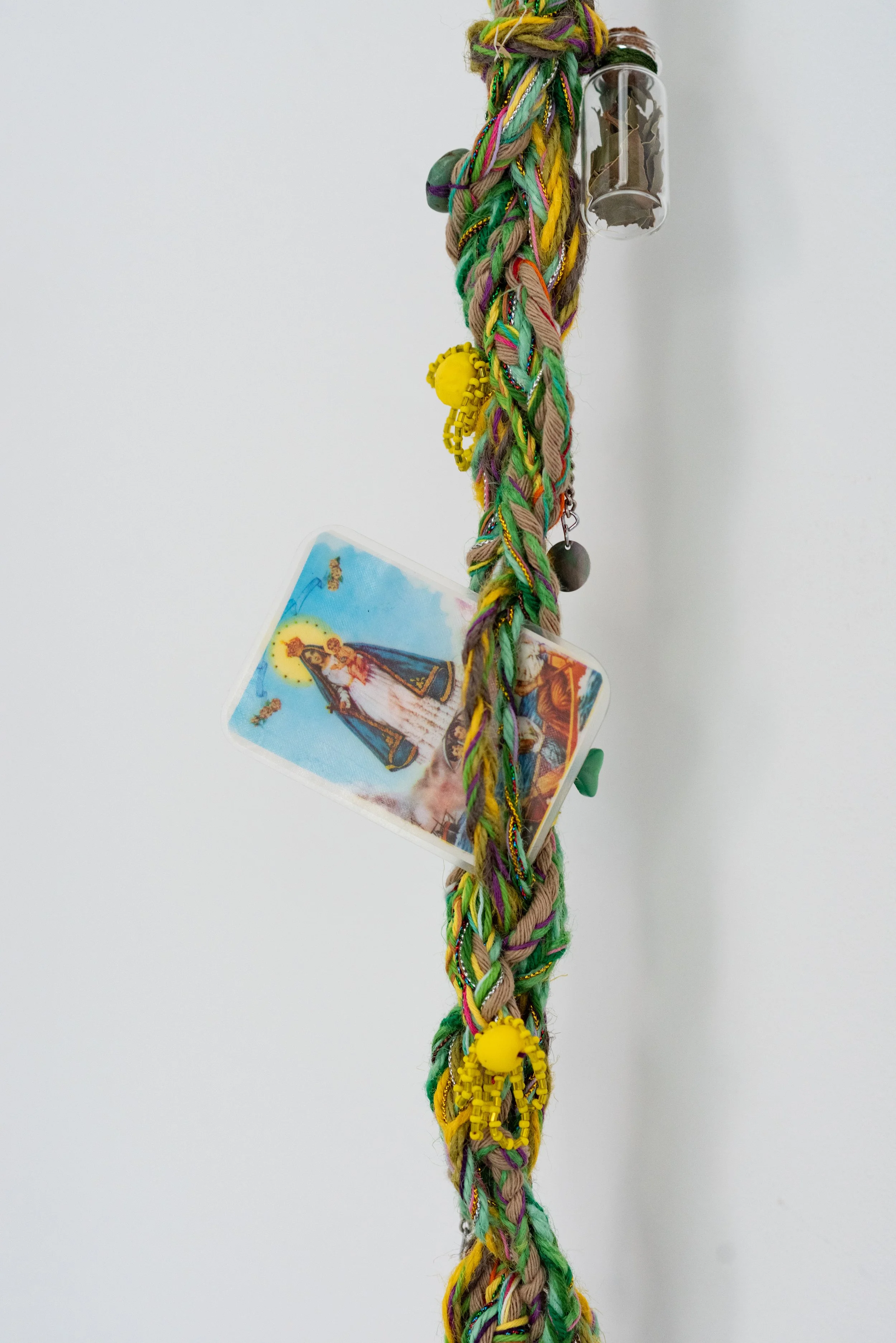 "Amuleto para la abundancia" with La virgen de la Caridad del Cobre