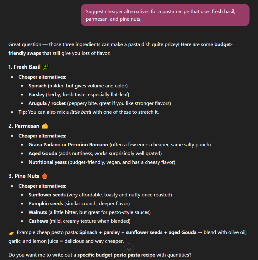 chat-gpt-text-about-alternatives-to basil