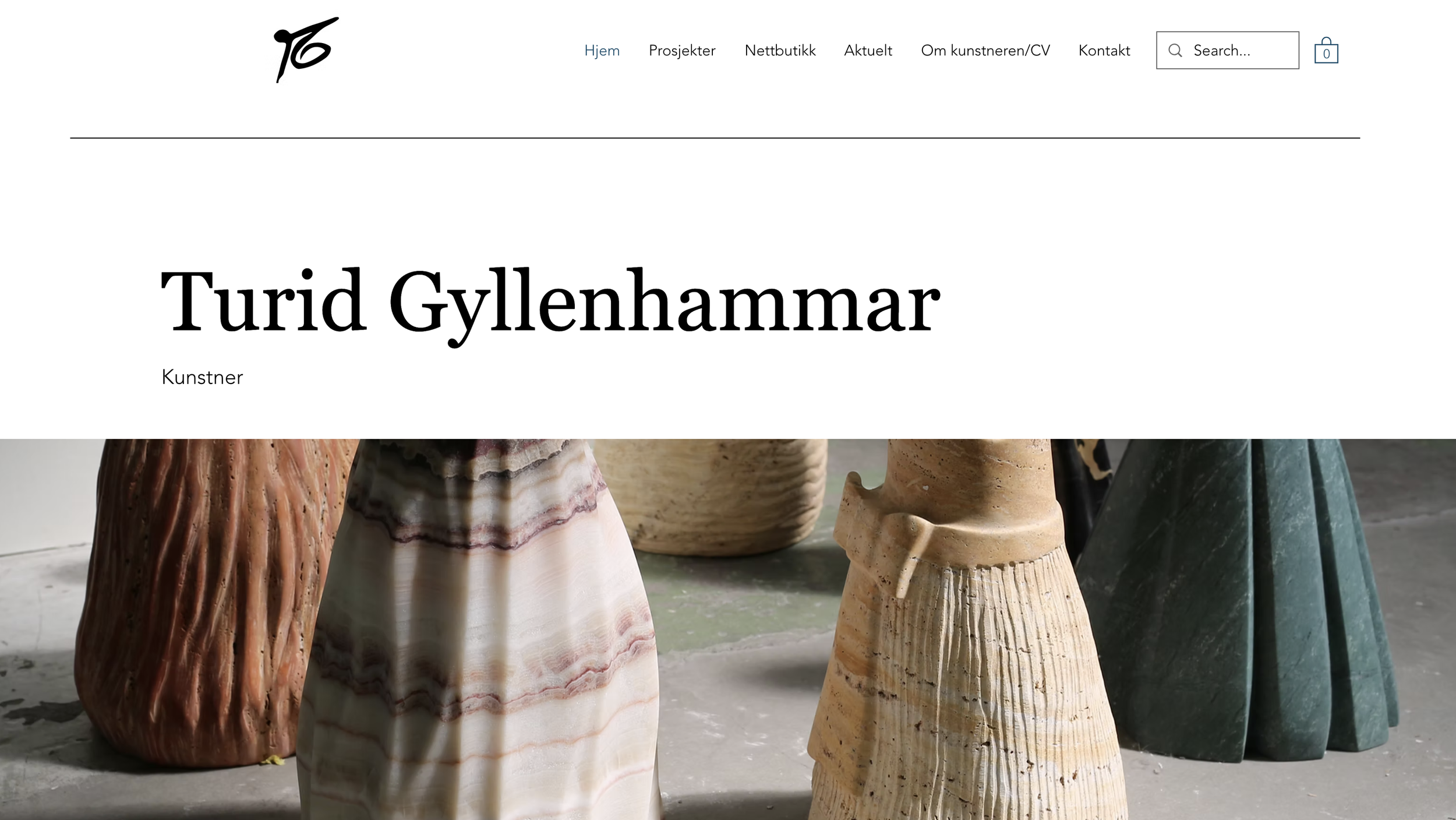 Webside design Turid Gyllenhammar
