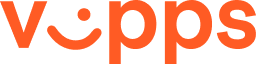 Vipps logoen i orange versjon