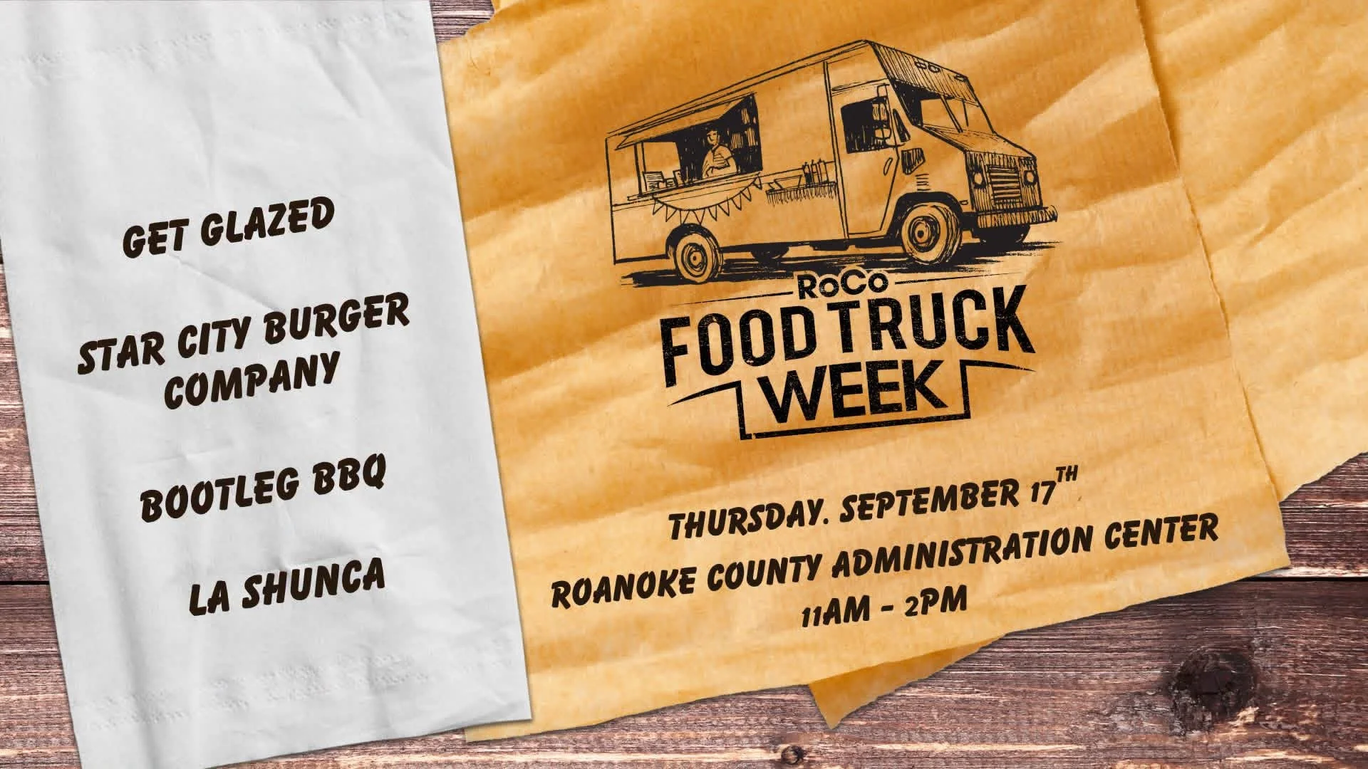 RoCo Food Truck Week - Roanoke County Administration Center