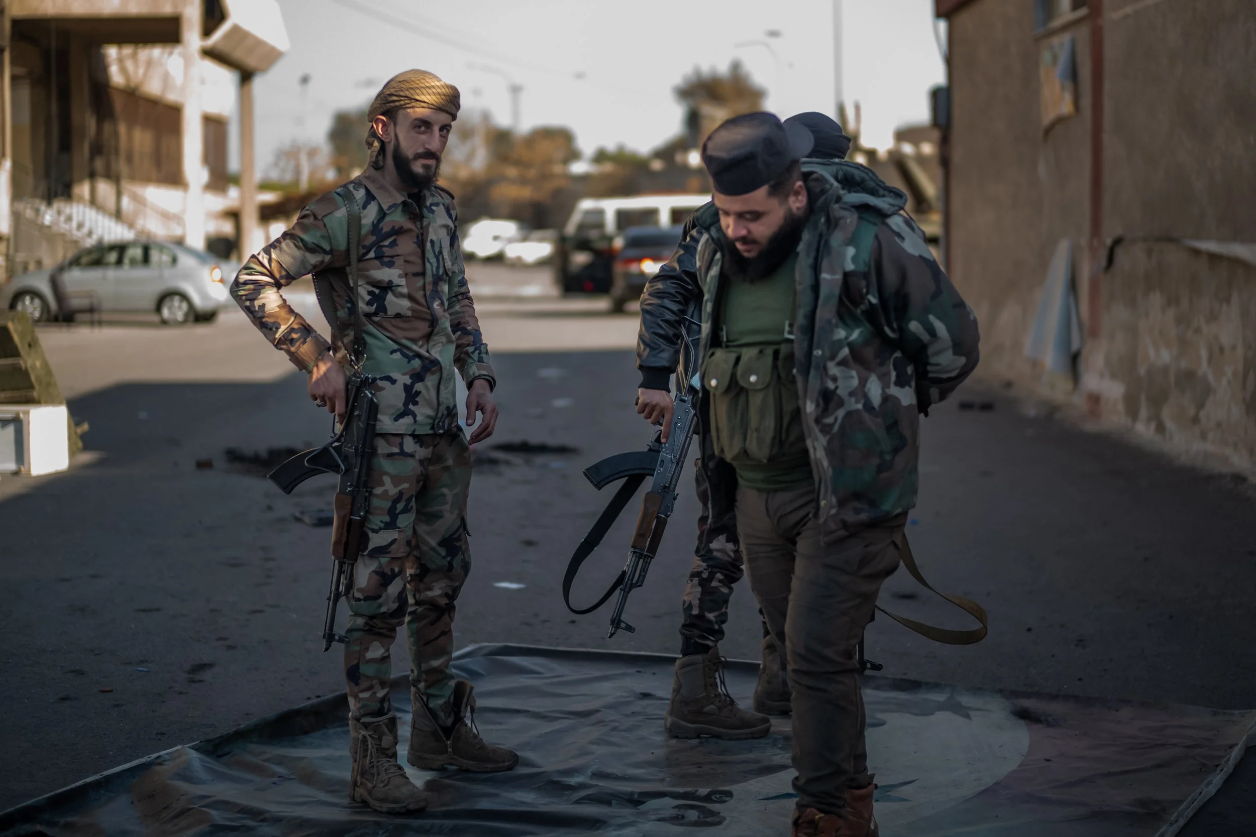 From Far Falasteen to Al Khatib and through the infamous Saydnaya prison, colossal quantities of documents were burned by the forces of the former regime just before its fall in order to cover up their crimes. HTS fighters were deployed in the differ