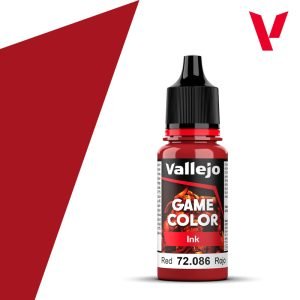 Vallejo Game Color Ink 72086 Red