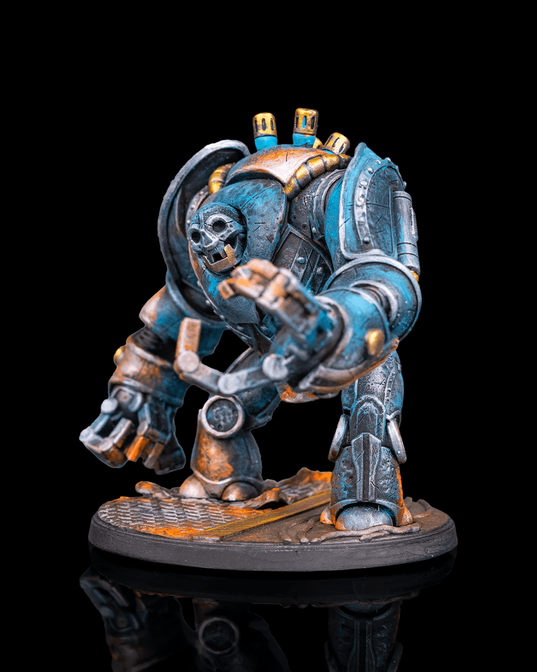 Golden Strider Golem Creature