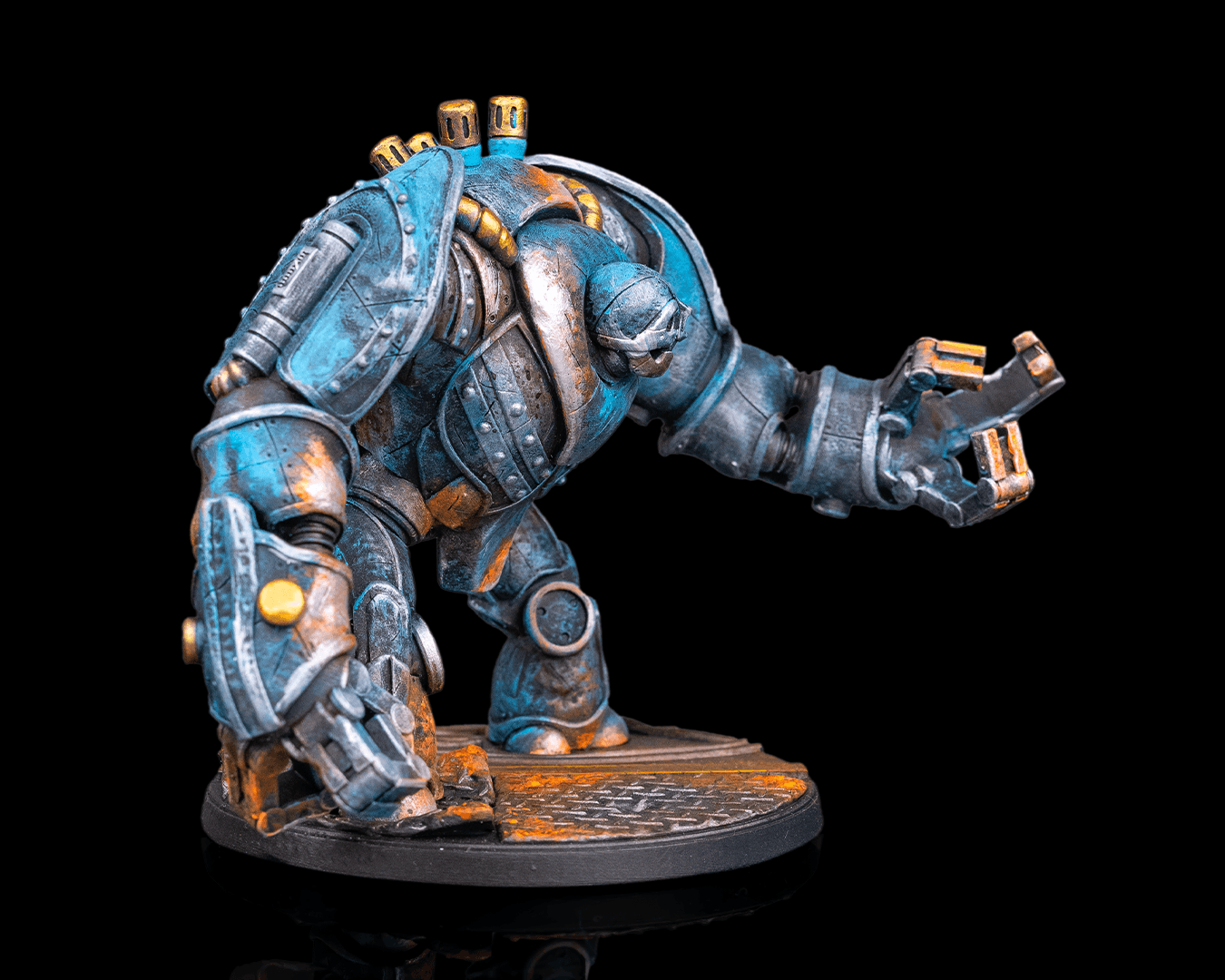 Golden Strider Golem Creature