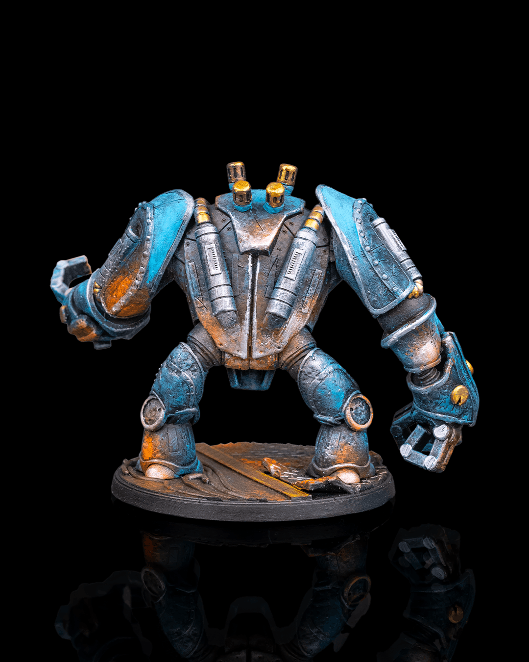 Golden Strider Golem Creature