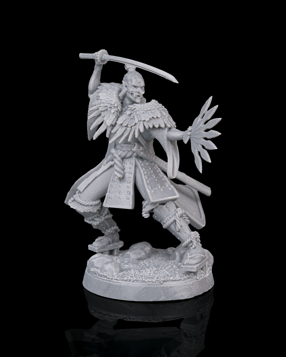 Samurai Karasu Tengu Keeper of the Mountains