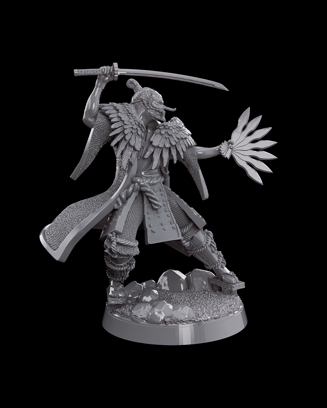 Samurai Karasu Tengu Keeper of the Mountains