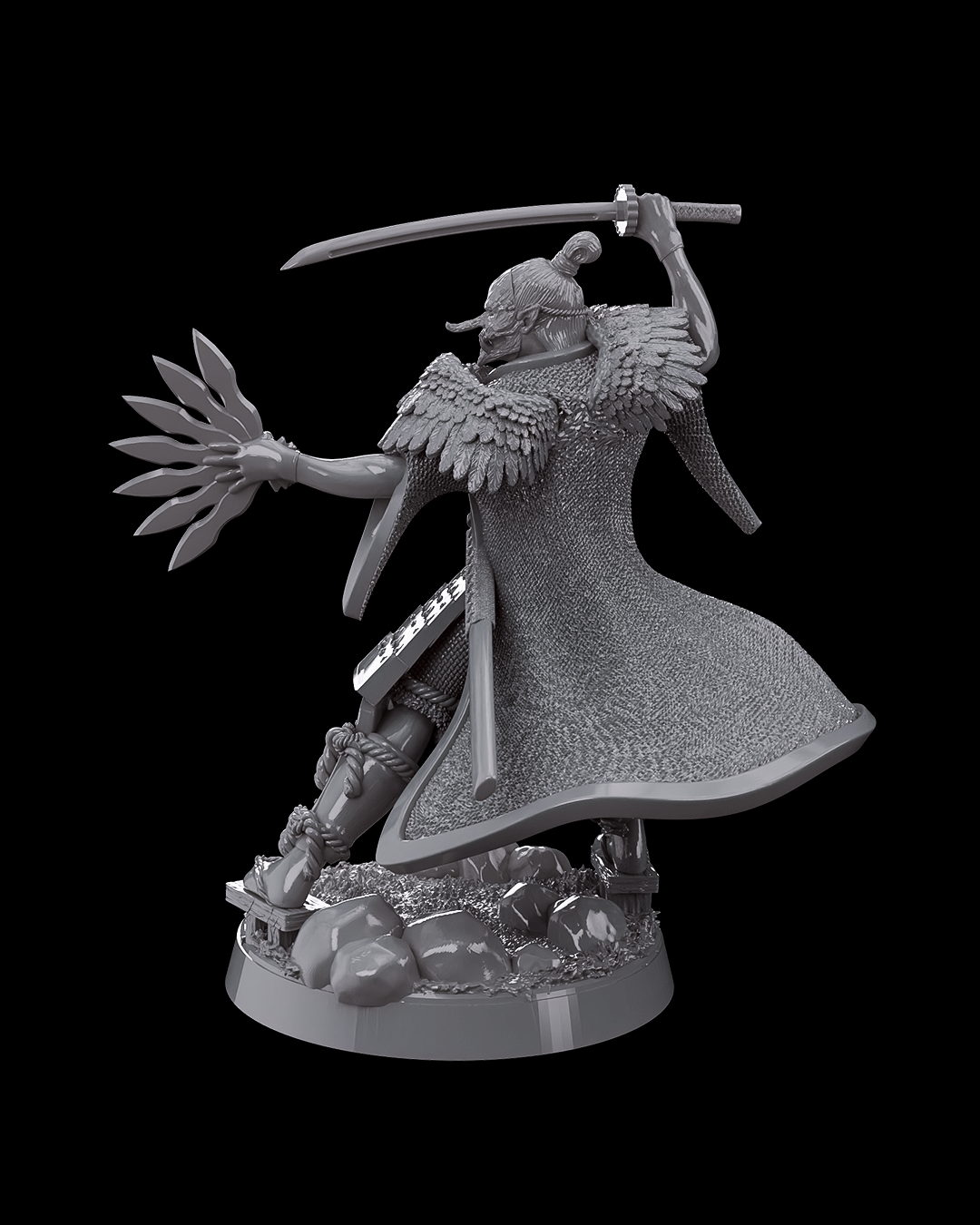 Samurai Karasu Tengu Keeper of the Mountains