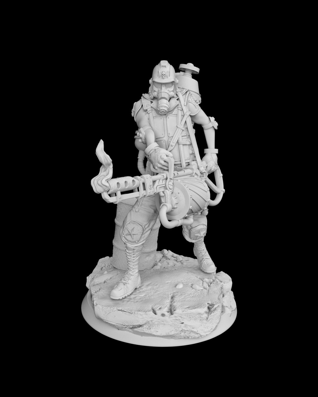 Ciber World Flamethrower Trooper