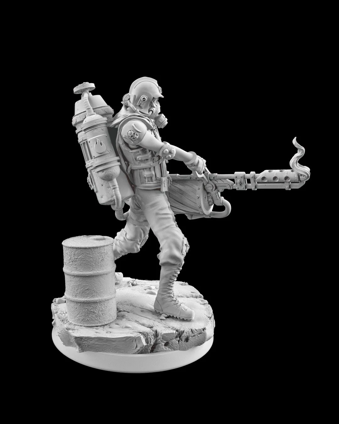 Ciber World Flamethrower Trooper