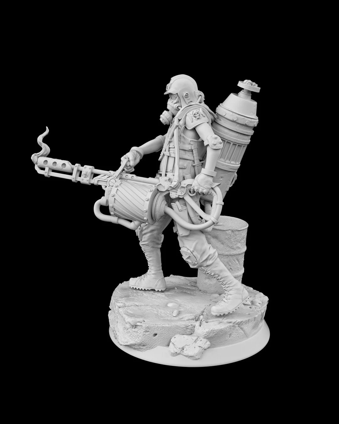 Ciber World Flamethrower Trooper