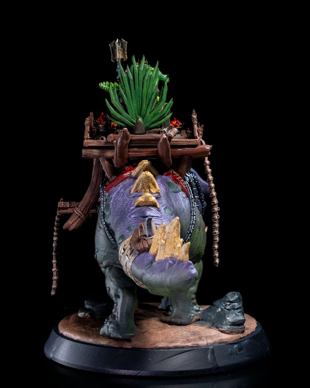 Giant Lizard Mount Thurak and the Tyrant