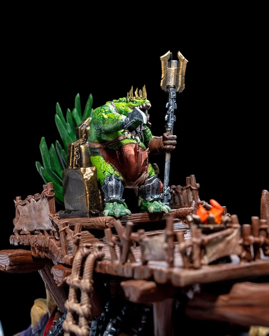 Giant Lizard Mount Thurak and the Tyrant