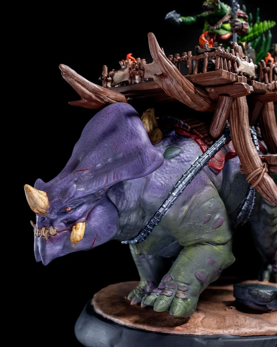 Giant Lizard Mount Thurak and the Tyrant