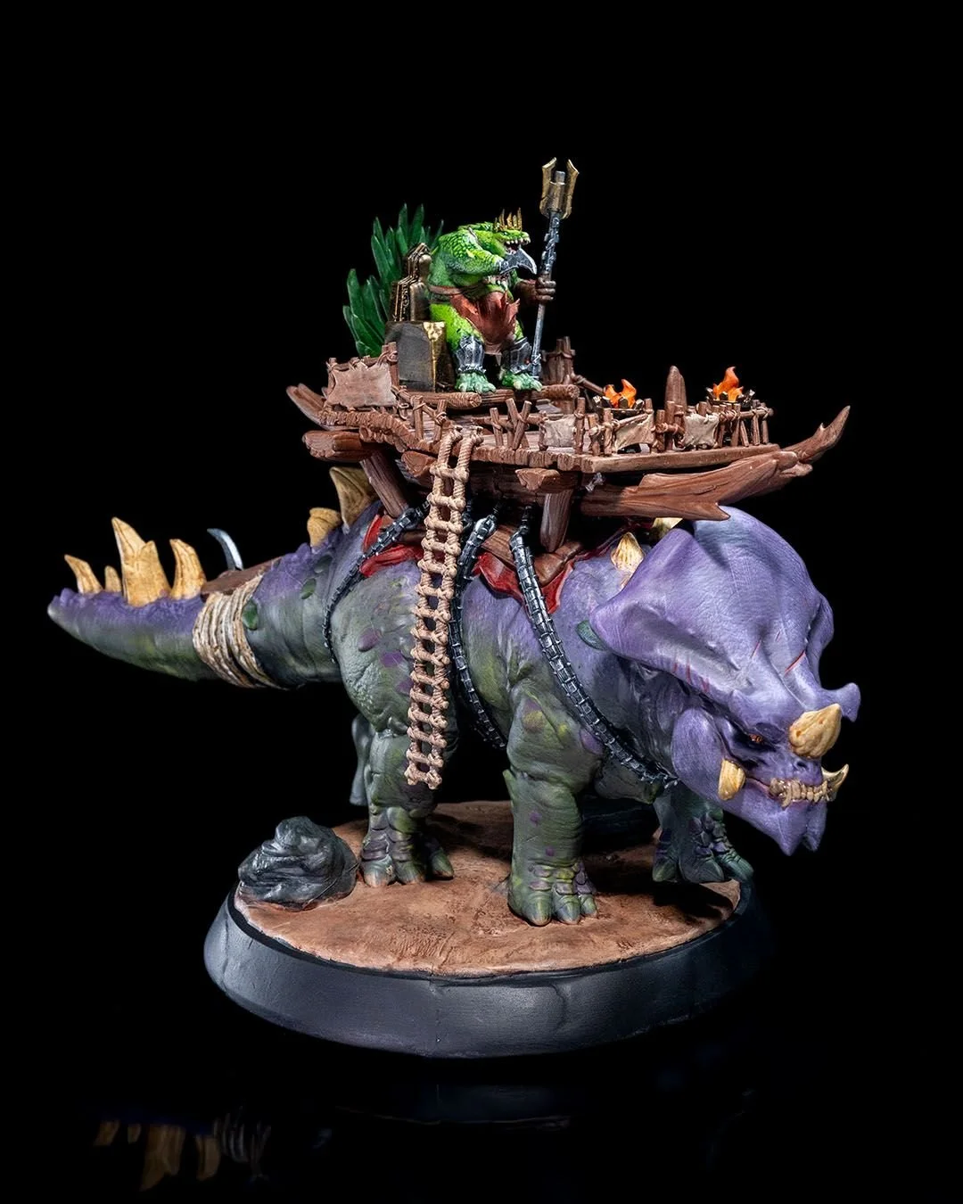 Giant Lizard Mount Thurak and the Tyrant