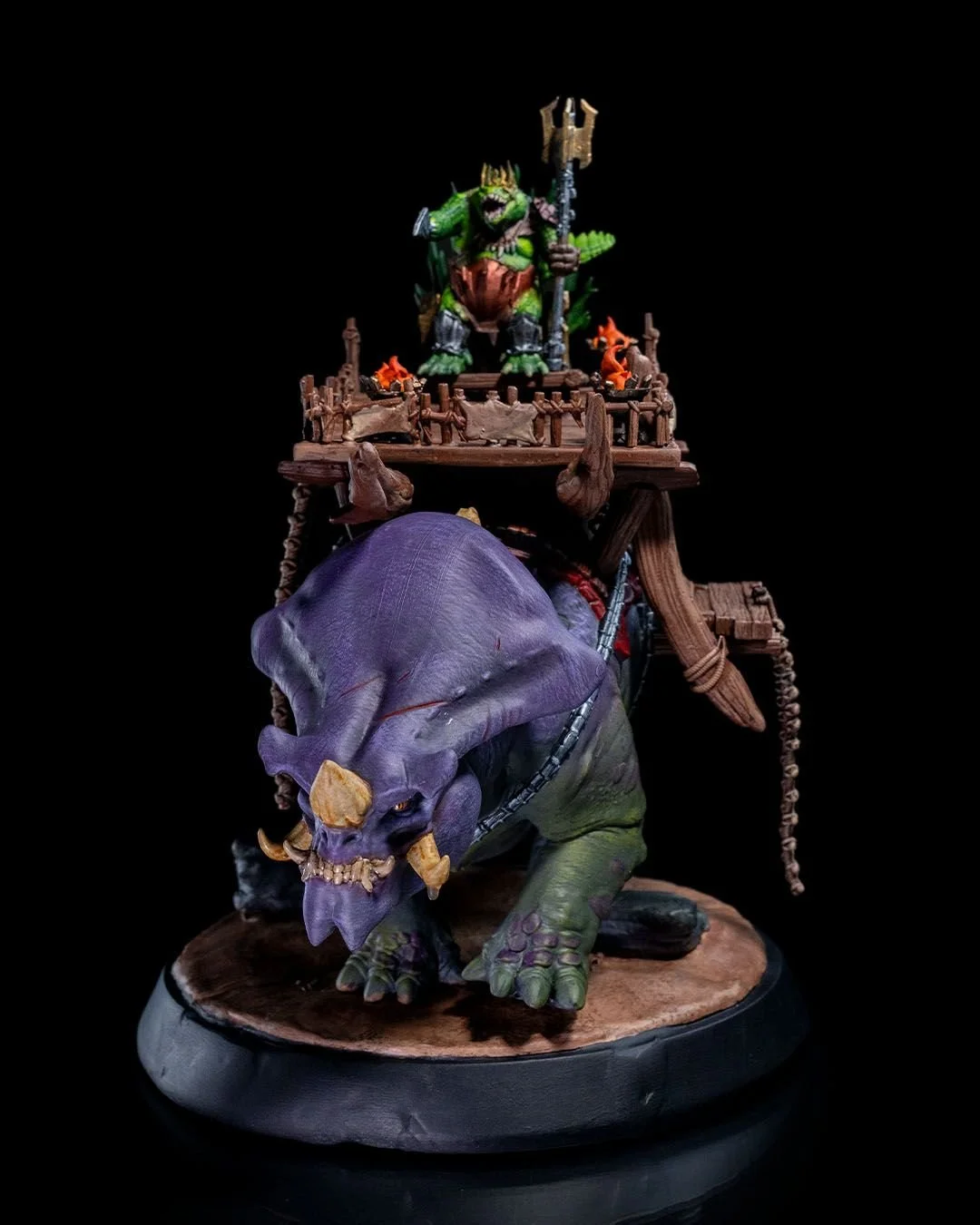 Giant Lizard Mount Thurak and the Tyrant
