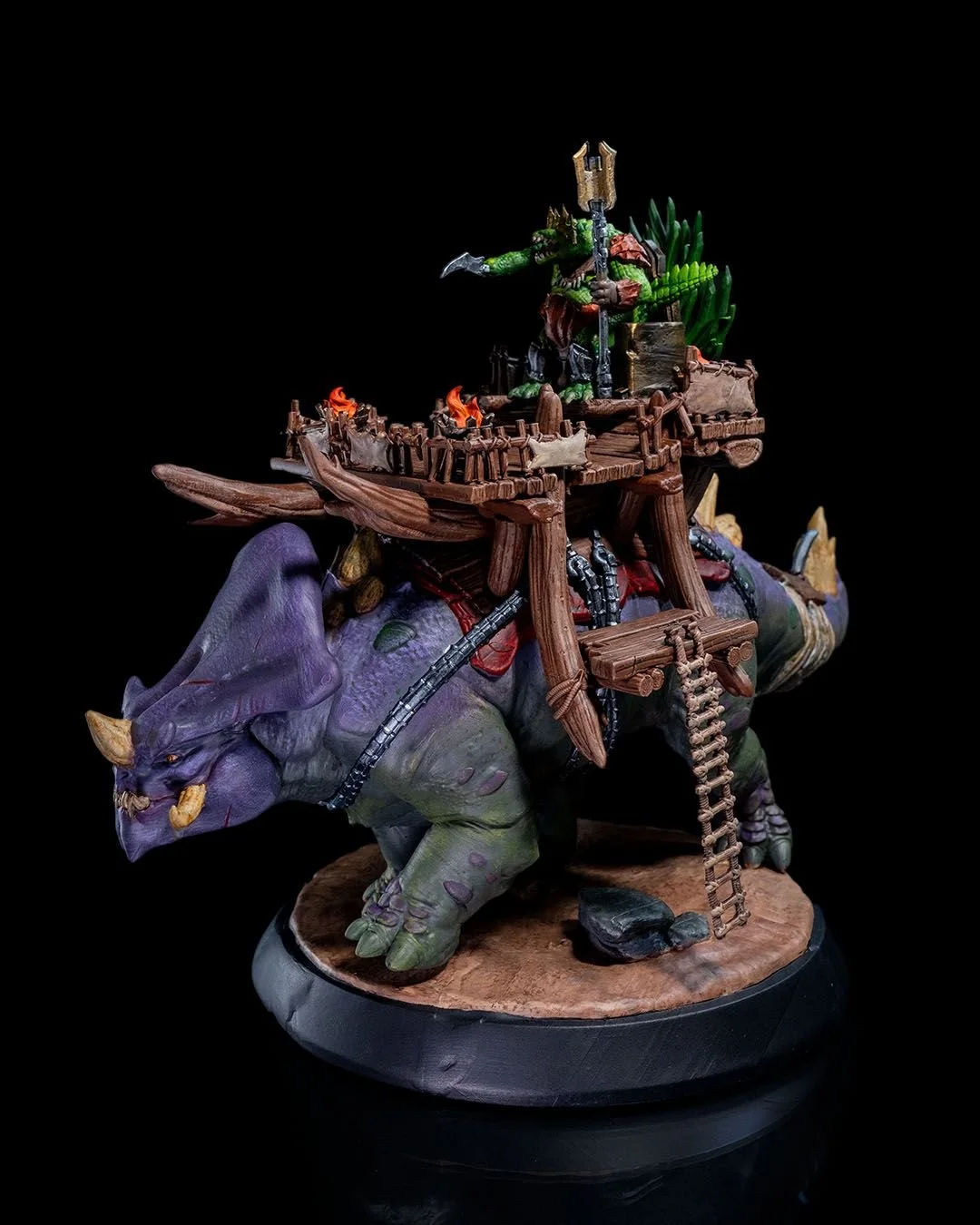 Giant Lizard Mount Thurak and the Tyrant