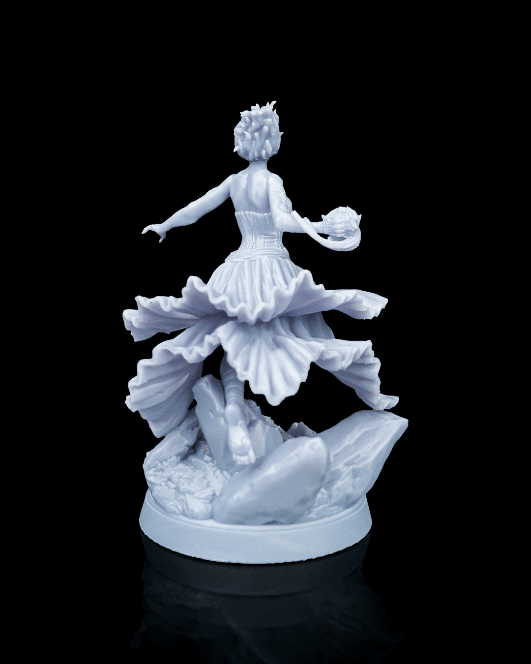 Witch Mage Seraphira Matriarch of Dragons Hero printed by Mythic Forge