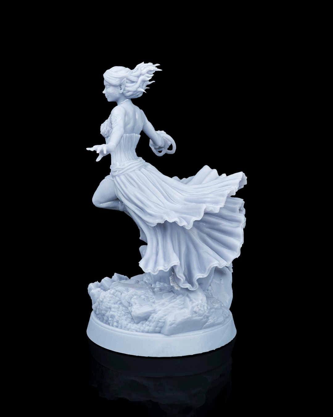 Witch Mage Seraphira Matriarch of Dragons Hero printed by Mythic Forge