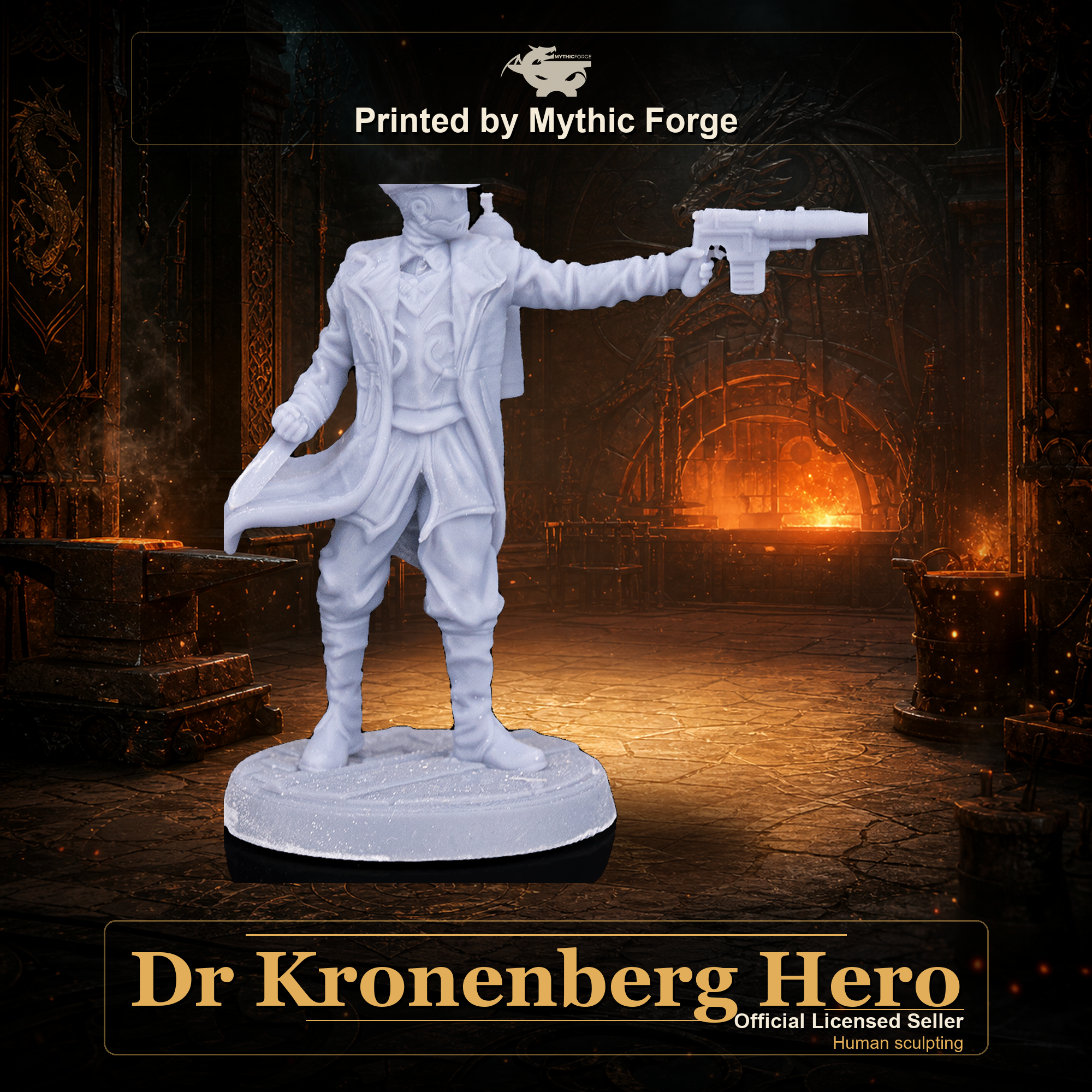 Dr Kronenberg Hero printed by Mythic Forge