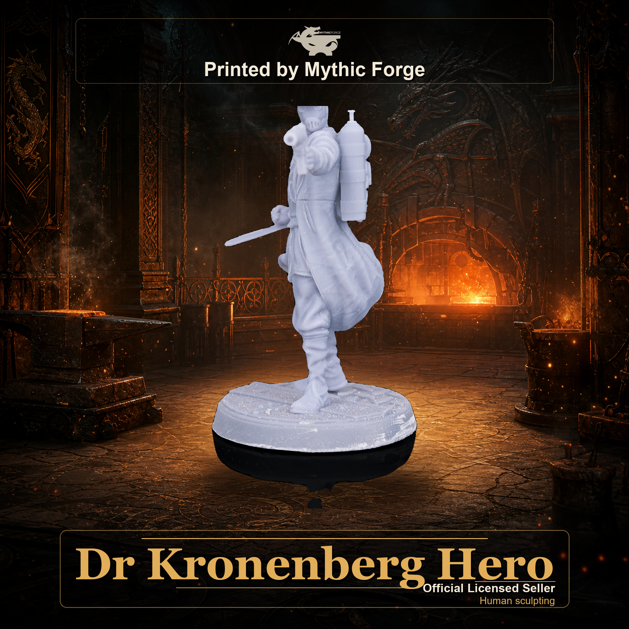 Dr Kronenberg Hero printed by Mythic Forge