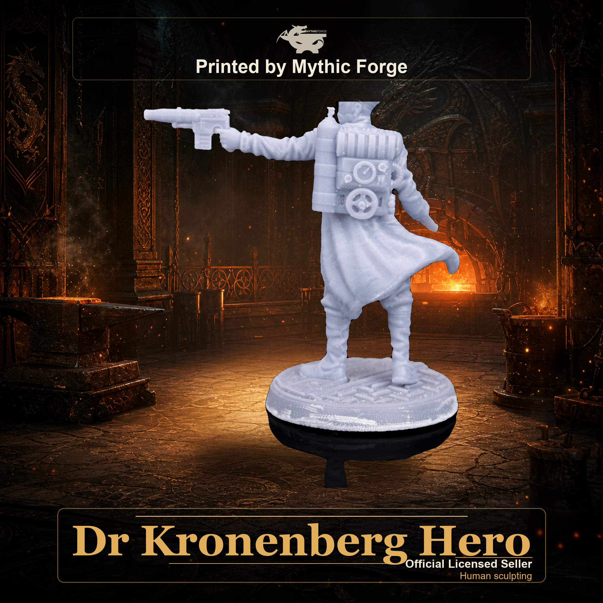Dr Kronenberg Hero printed by Mythic Forge